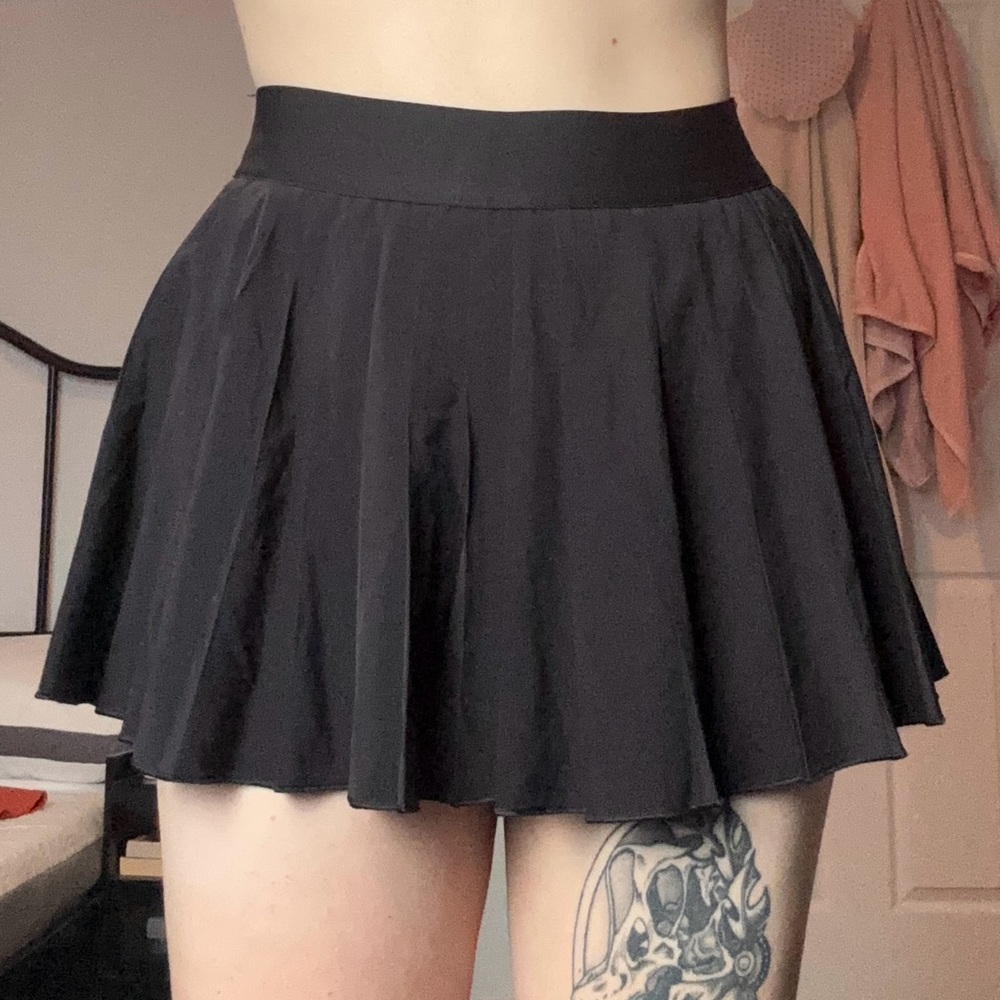 TNA Black Tennis Skirt Size S
